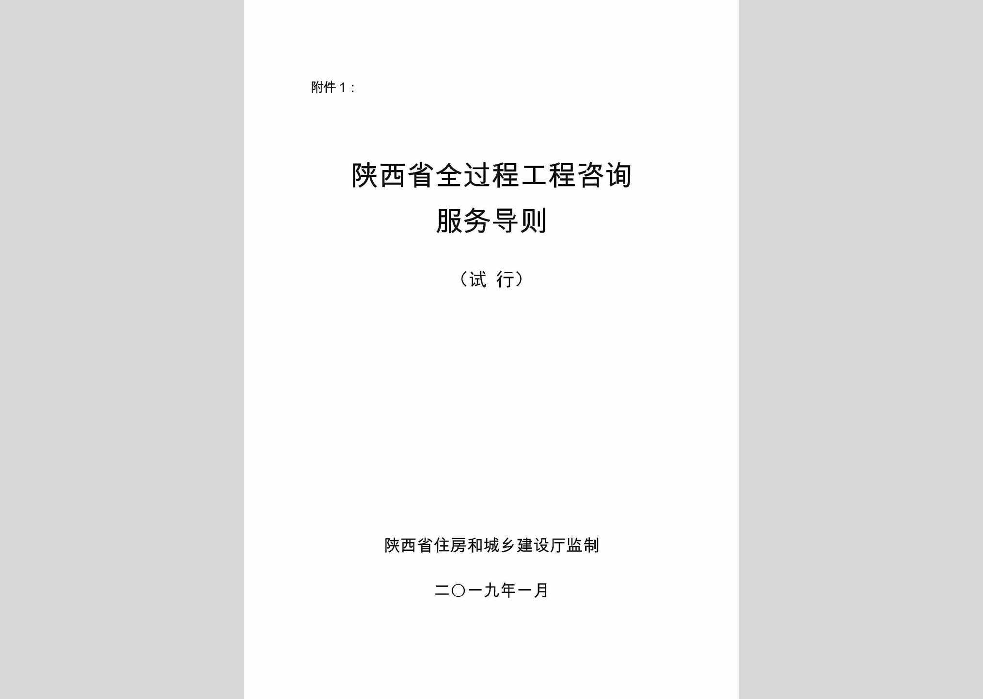 SXGCZXFW：陕西省全过程工程咨询服务导则(试行)